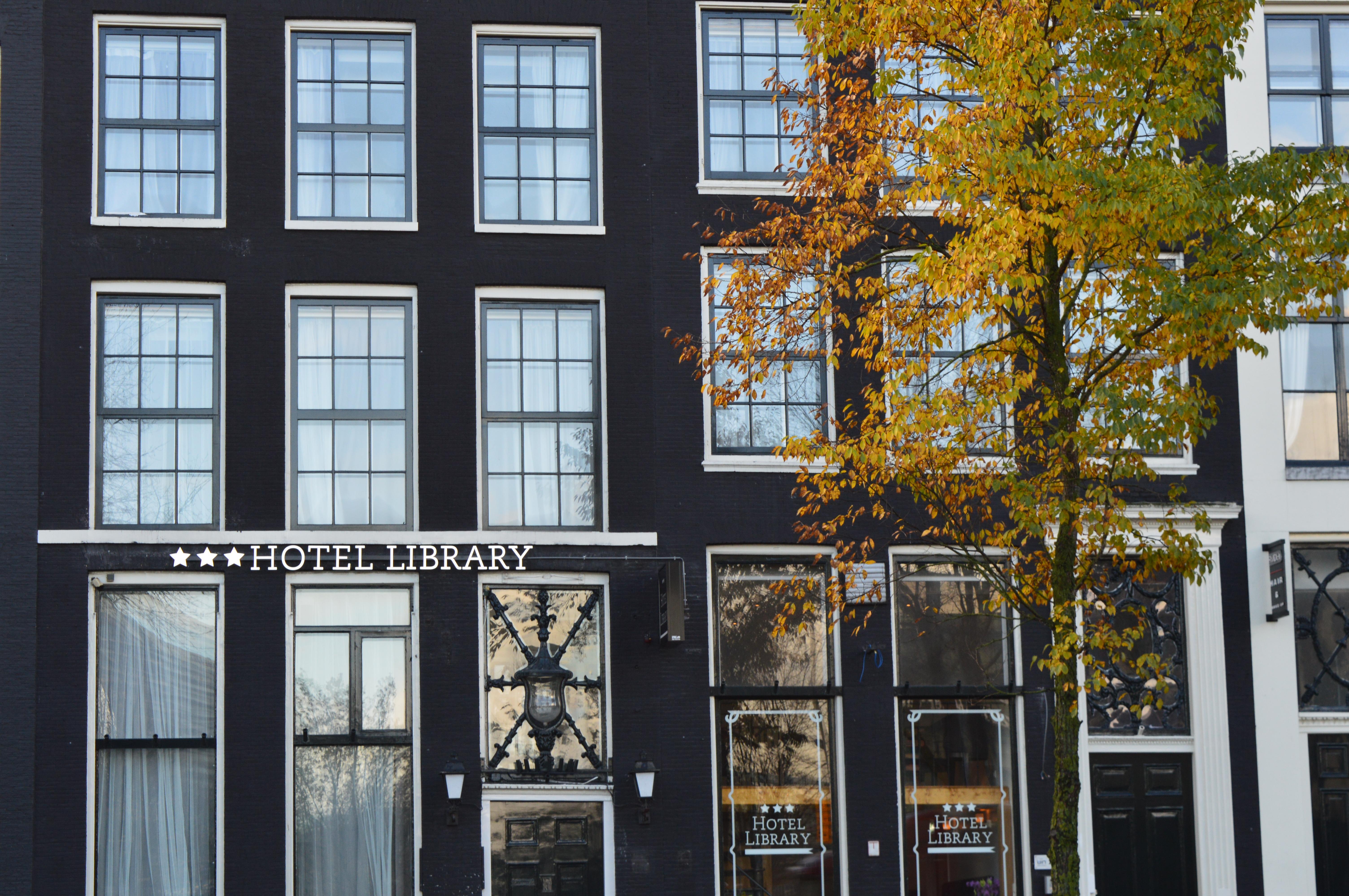 Hotel Library Amsterdam Bagian luar foto
